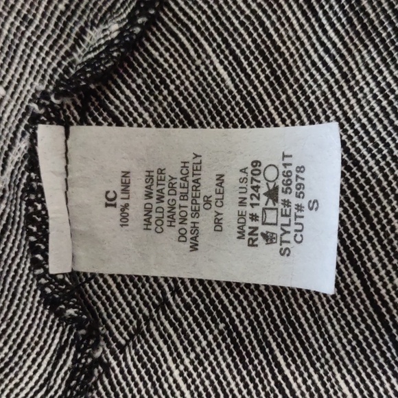 I C Collection by Connie K Tweed Linen Lagenlook Vest/Tank - Picture 8 of 8